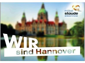 Ganzsachenkarte "Wir sind Hannover - Möbel Staude"