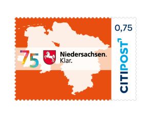 Markenheft Standardbrief "75 Jahre Niedersachsen" 0,75 € 