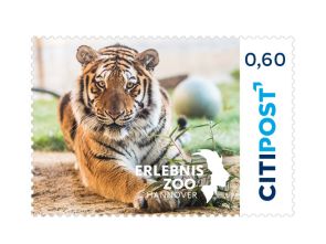 Markenheft Postkarte"Erlebniszoo Hannover 2021" 0,60 €