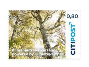 Markenheft Standardbrief "Klimaneutraler Versand 2022" 0,80 €