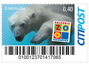 Markenheft Postkarte "Erlebnis-Zoo"