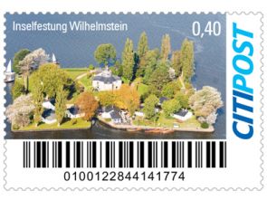 Markenheft Postkarte "Inselfestung Wilhelmstein"