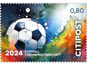 Markenheft Standardbrief "EM Fussball 2024" 0,80 €