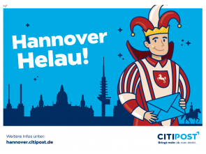 Ganzsachenkarte "Hannover Helau" 0,65 €