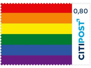 Markenheft Standardbrief "Regenbogenfahne" 0,80 € 
