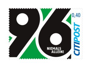 Markenheft Postkarte "Hannover 96" 0,40 €